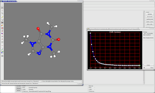 Analyzing the result of a geometry optimization in Gabedit