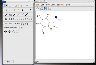 Drawing molecules with GNOME